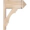 Ekena Millwork Olympic Arts & Crafts Smooth Outlooker, Douglas Fir, 7 1/2"W x 16"D x 20"H OUT08X16X20OLY03SDF - alternate 4